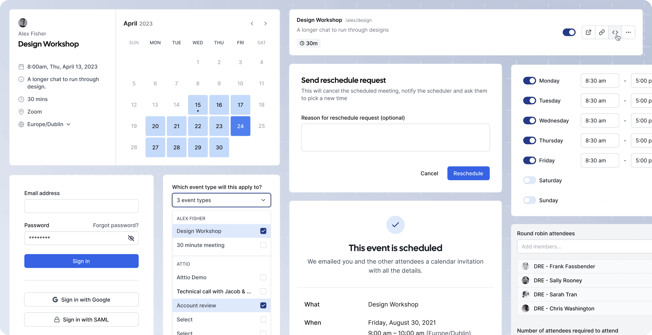 Cal.com v2.8 - Managed event types, Insights & more…